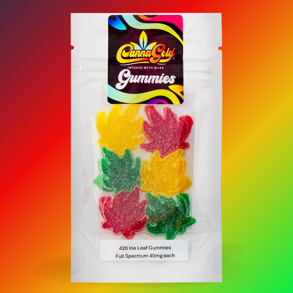 ‘420’ Irie Leaf Gummies - 240mg Full Spectrum (6x40mg)