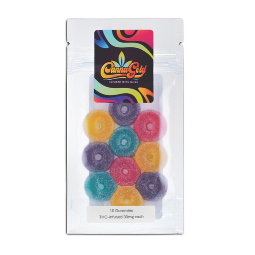 Gummies Round - Full Spectrum 300mg (10x30mg)
